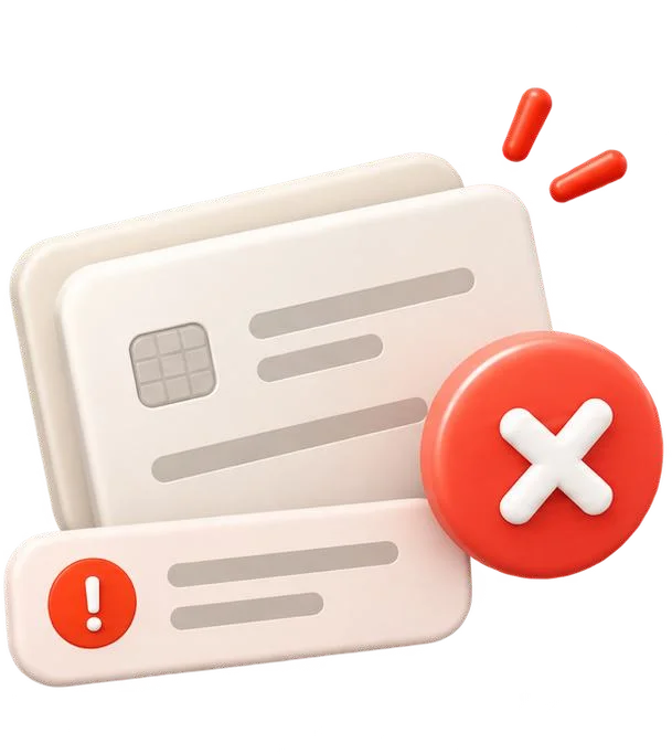 Payment failed